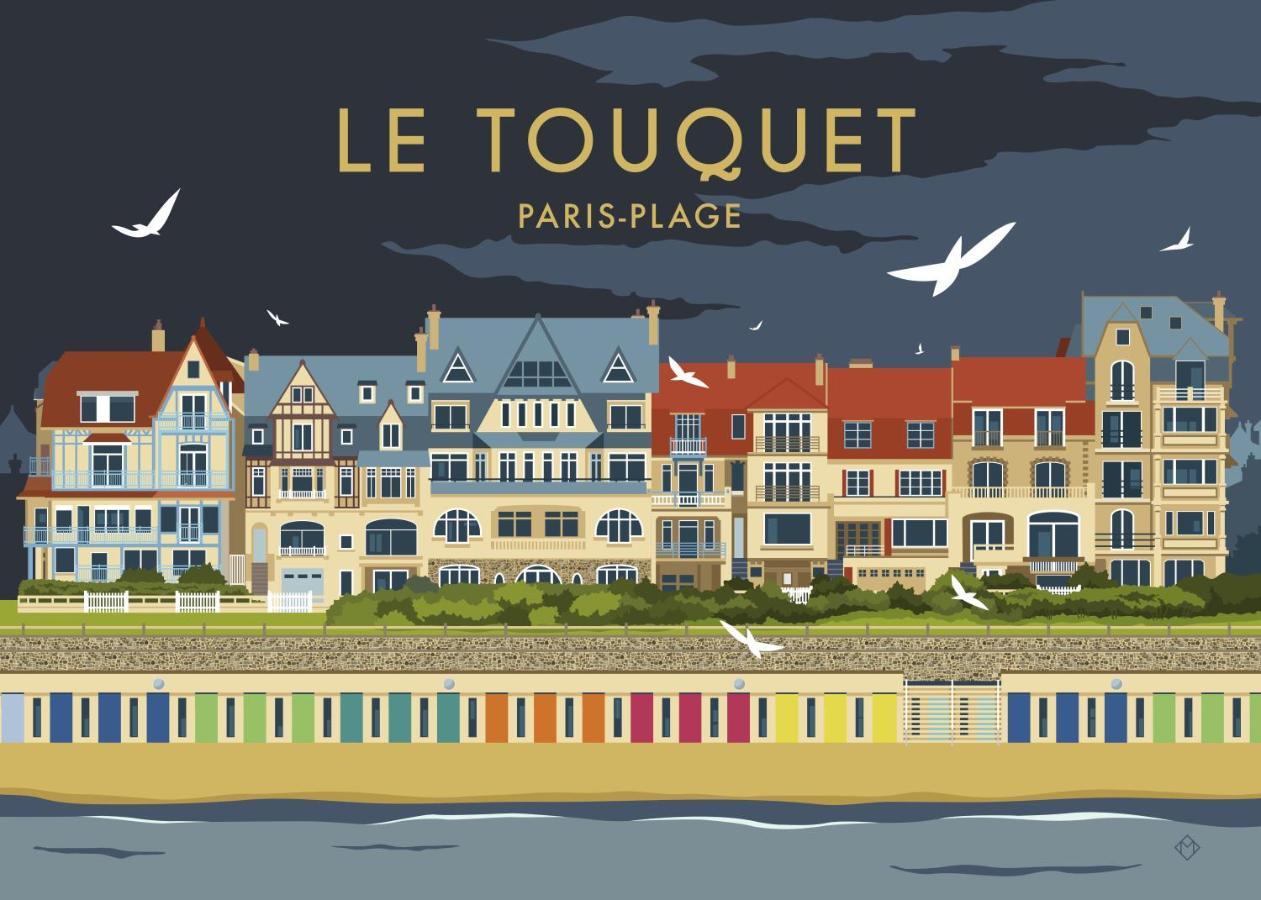 Le Touquet - Superbe Appartement 3 Chambres - Proche Mer & Centre - Wifi Экстерьер фото